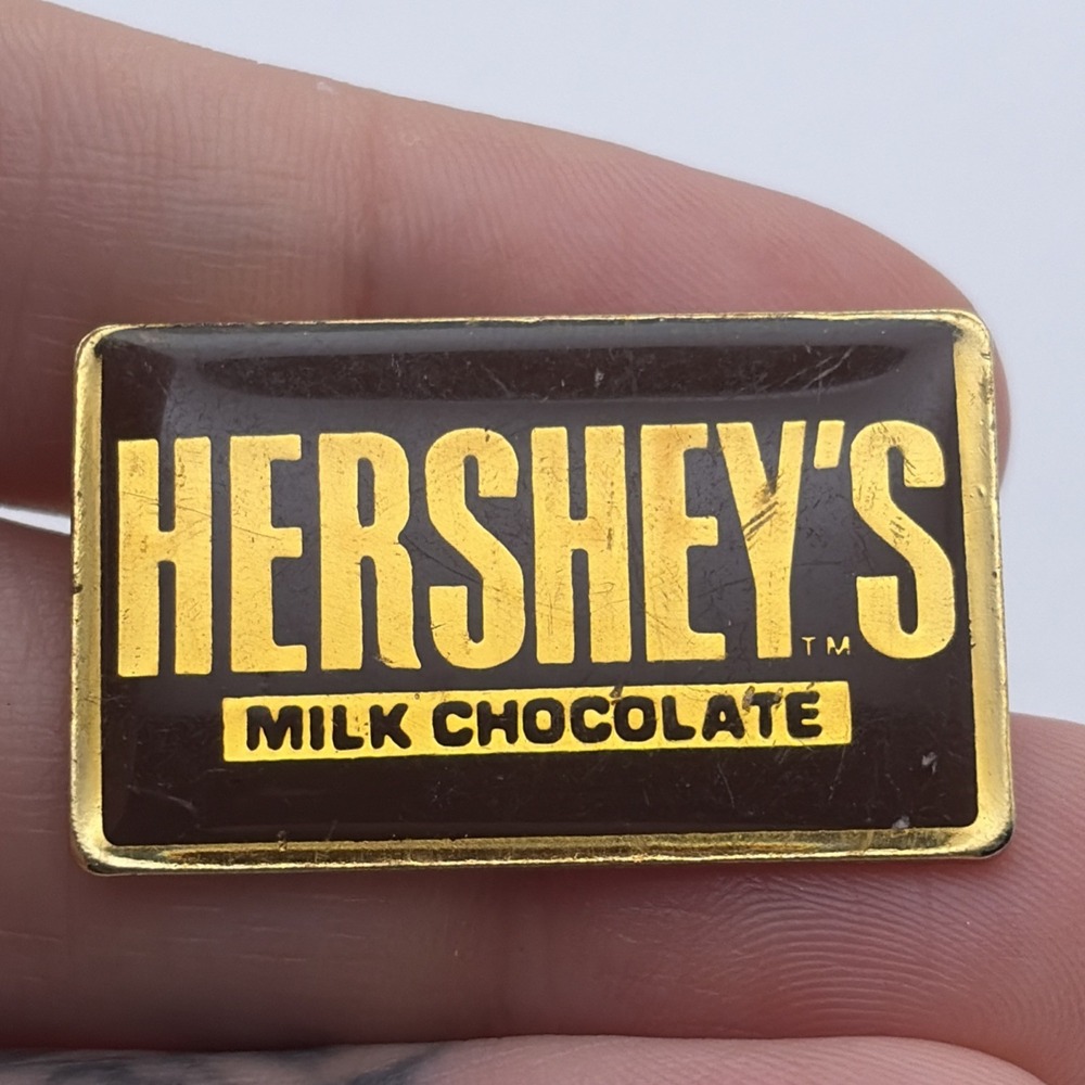 Hershey’s Milk Chocolate Bar Candy Lapel Hat Pin